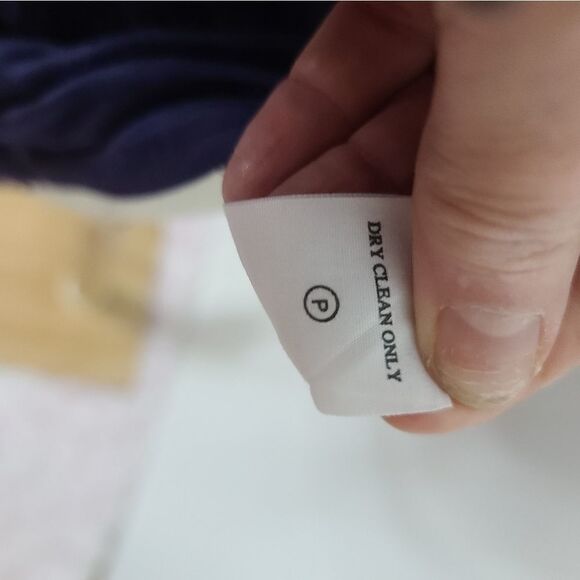 Miss Me M M Couture Blue Sleeveless Ruffled front Jersey Knit Stretch Blouse NWT - Picture 9 of 9